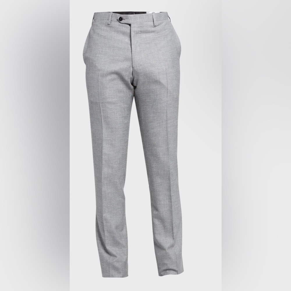 Kiton
Men's Slim-Leg Twill Dress Pants